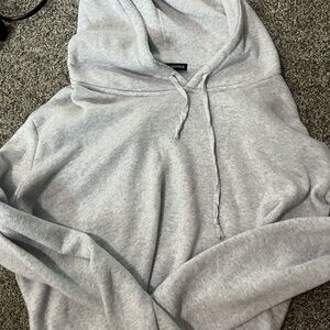 Brandy Melville Light Gray Hoodie